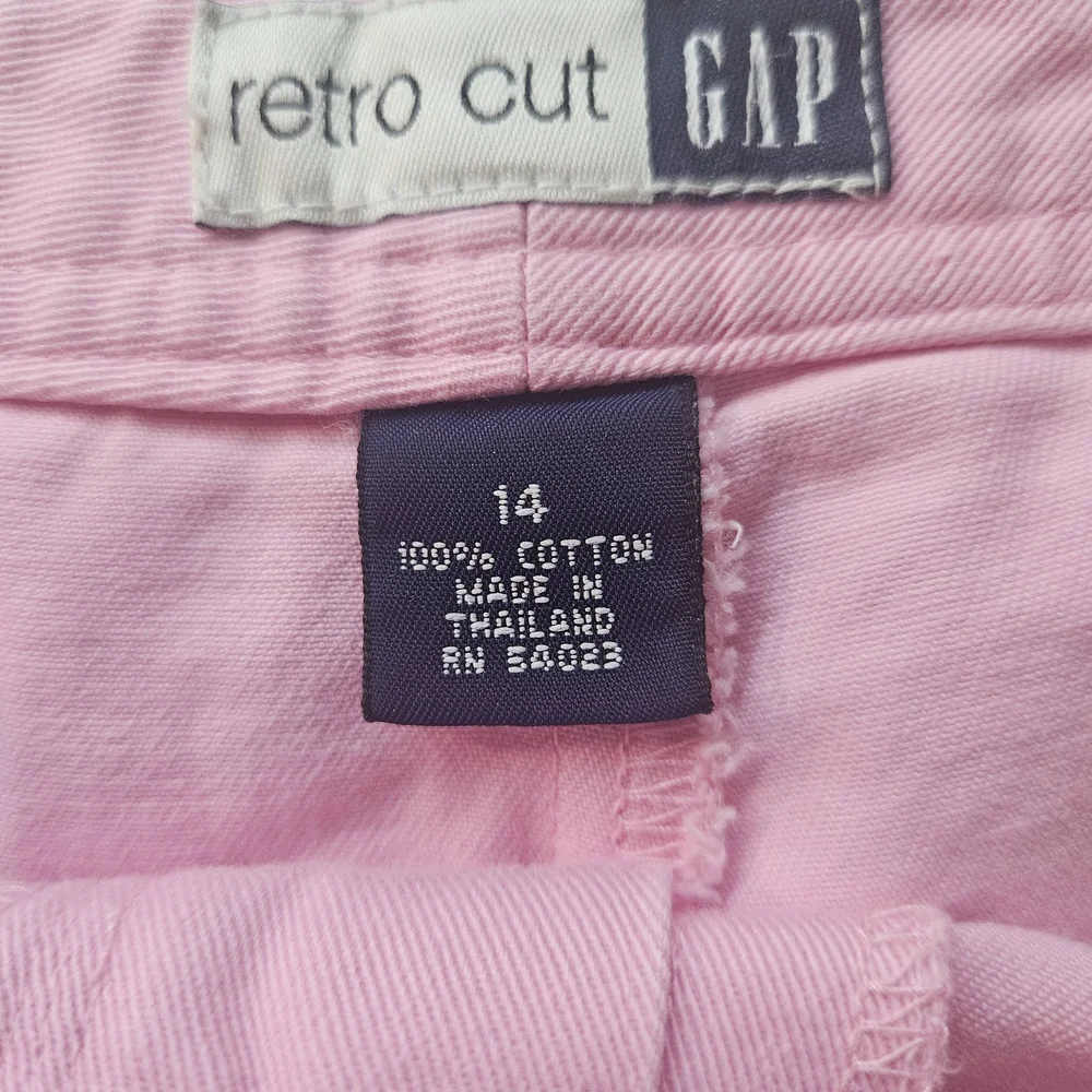 VTG 90s Gap Retro Cut Pink High Waisted Shorts 14 DEADSTOCK NWOT